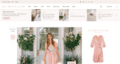 Desktop Screenshot of galmeetsglam.com